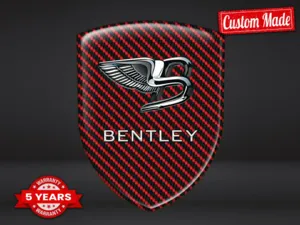 Bentley Distintivi Resina Stile Esclusivo Etichette Auto Custom